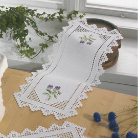 Permin Hardanger Table Runner Embroidery Kit Hardanger Counted Pattern