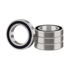 XIKE 6803-2RS Ball Bearings 17x26x5mm, Bearing Steel｜Pre-Lubricated｜Double Rubber Seals｜6803RS Deep Groove Ball Bearing with Shields, Pack of 4.