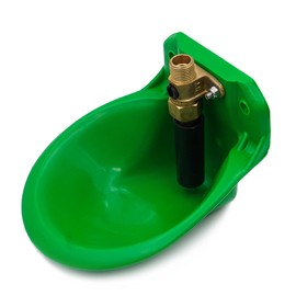 BREUAILY Automatic Drinking Trough Sheep Automatic Goat Water Bowl with Copper Valve Water Trough Sheep Goats Horse Livestock Drinking Bowl