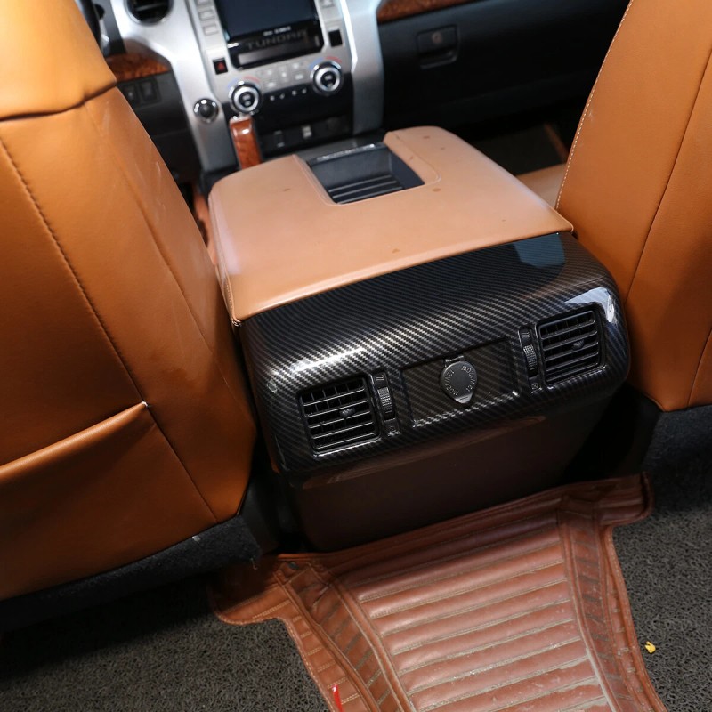 car-attention Inner Armrest Rear Air Vent Cover Trim Accessories For