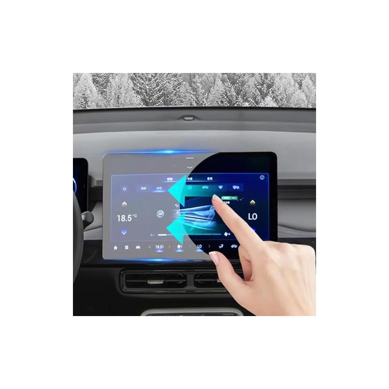Navigation Screen Protector Anti-Glare Anti-Fingerprint Central Control Navigation Tempered Film