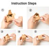 100PCS DIY Gift Box Kraft Paper Favor Boxes - 5x5x5cm