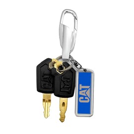 Cat Key Pendant Craft Cat Keys Caterpillar Heavy Equipment Keys with Key Chain For Man Gift Sets Fit PN:5P8500