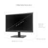 ViewSonic VA1903H 19-Inch WXGA 1366x768p 16:9 Widescreen Monitor with Enhanced