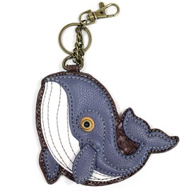 Chala Decorative Coin Purse / Key-Fob (Whale), Small