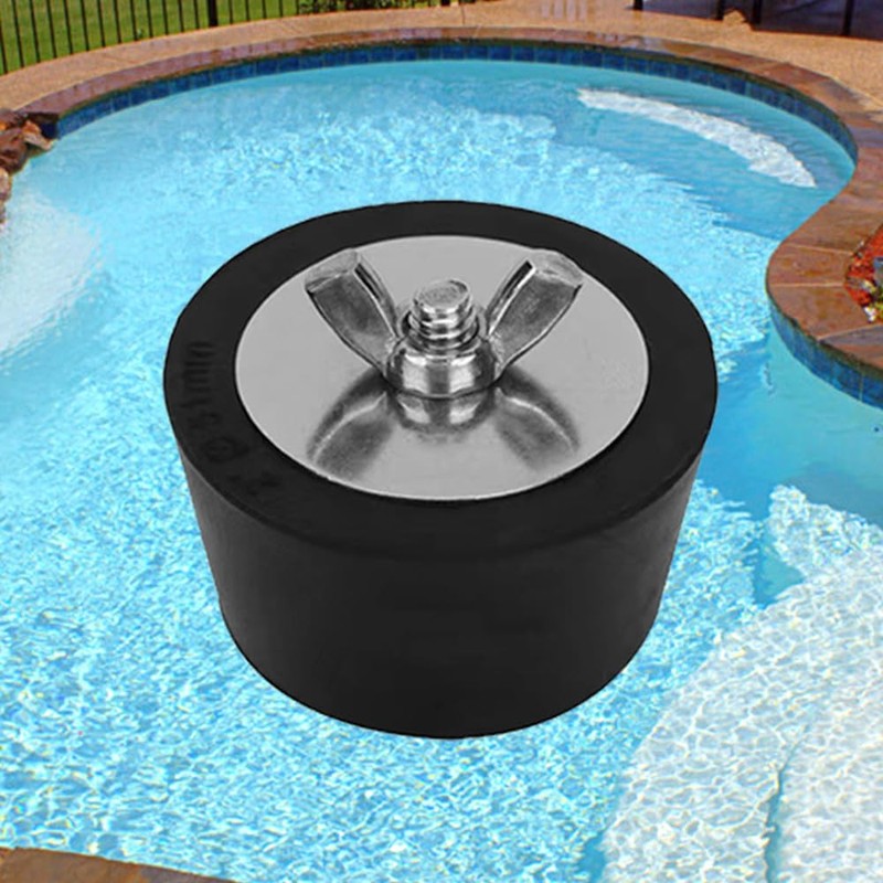 4 Size Pool Winterizing Plugs, 25mm+32mm+38mm+51mm Rubber Pool Plug Inlet