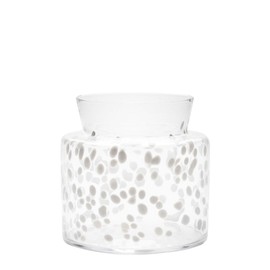 Kosta Boda Meadow Vase Winter Wide