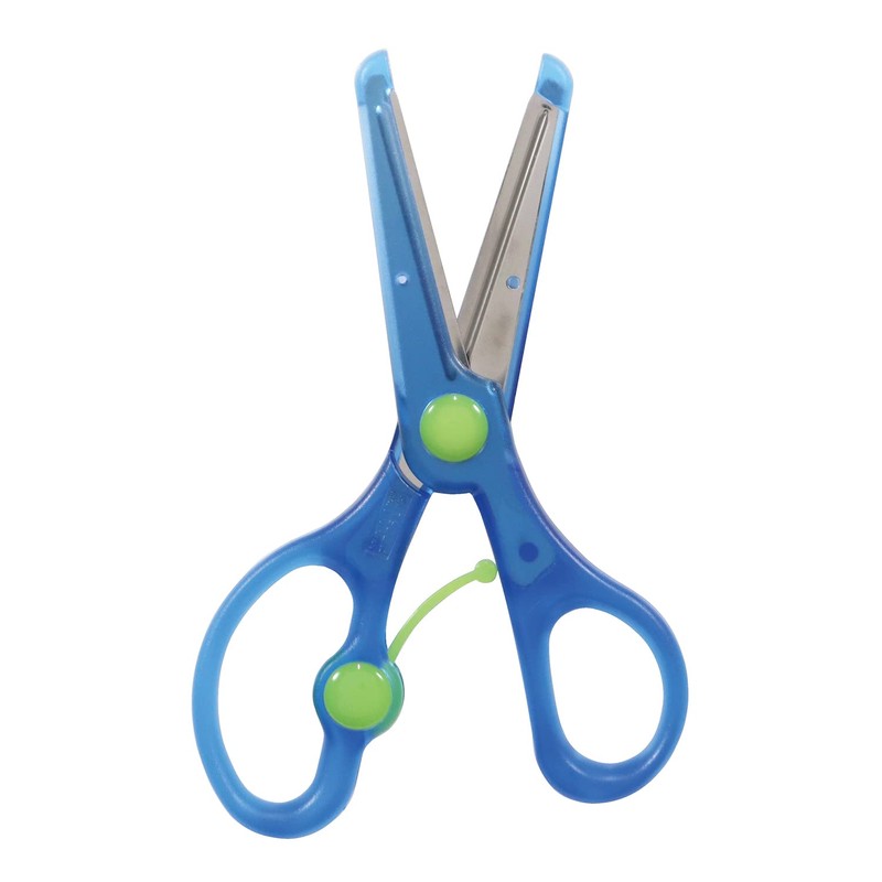 Educational Scissors, For Right Hand, Blue, SS117BL Good Design Award,