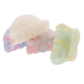 COLLBATH Acrylic Claw Clips Hair Claw Clips for Women Decorative Hair Accessories