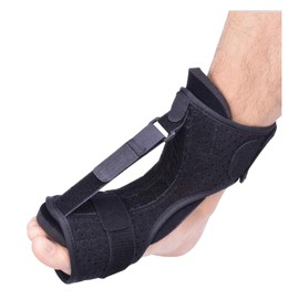 Pedimend Plantar Fasciitis Night Splint Drop Foot Orthotic Brace for Flat Feet, Heel, Ankle, Arch Foot Pain, Achilles Tendonitis (1PCS) - One Size Fits Most - Foot Care