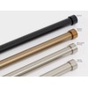 Ivilon Drapery Window Curtain Rod - End Cap Style Design