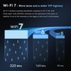 WiFi 7 Network Card 8774Mbps QFly PCIe WiFi Card with