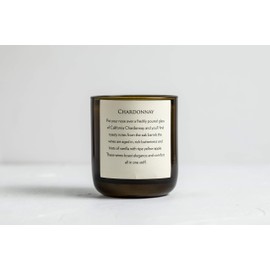 Cru Candle Co Wine Jar Candles - Oaked Chardonnay - Wine Scented Candles, Perfect for Candle and Wine Lovers!