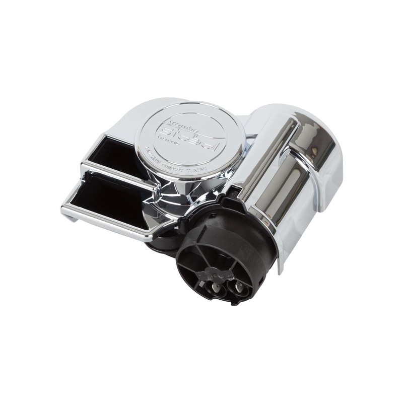 Stebel Chrome Motorcycle Horn - 12 Volt - Compact Electric