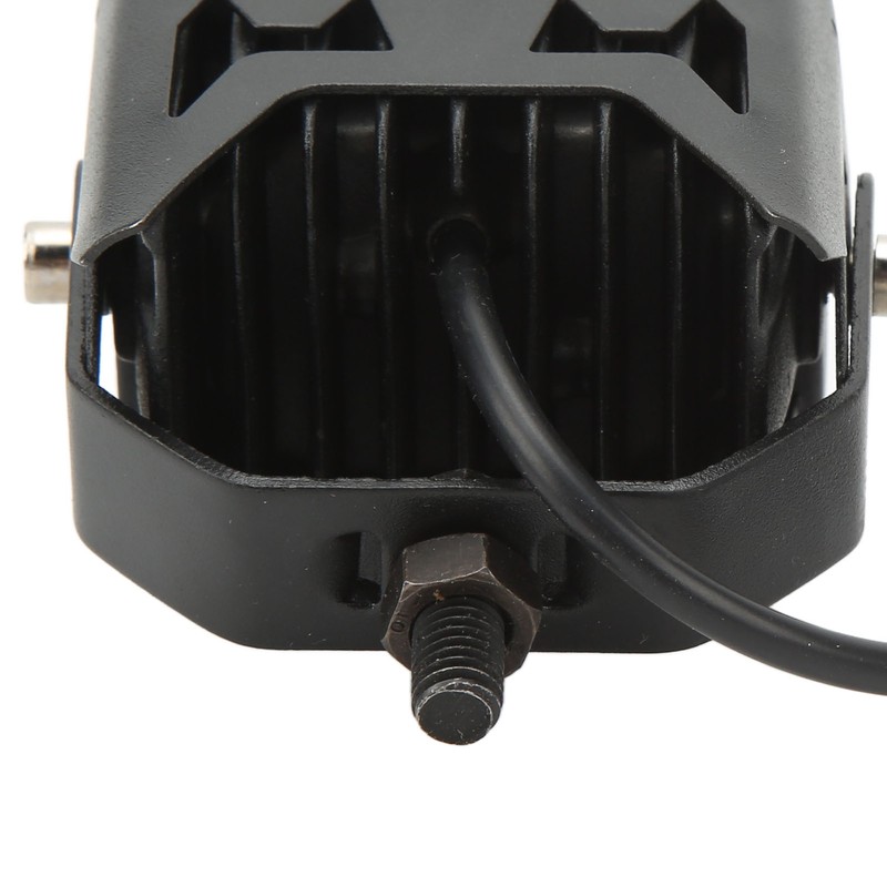 LED Electric Bike Light Aluminum Alloy High Brightness Bicolor Lens