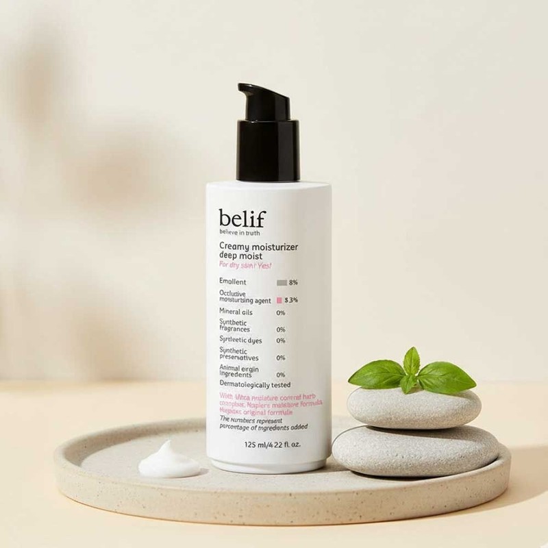 Belif Creamy Moisturizer Deep Moist 125ml Moisturizing Lotion / 빌리프