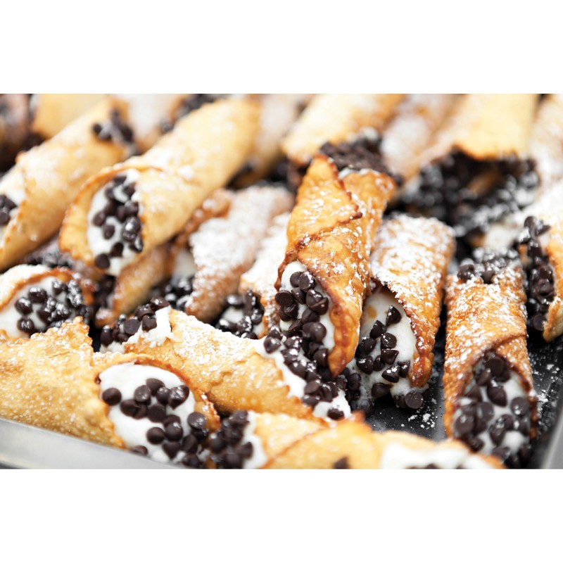 Fantes Mini Cannoli Maker Forms, Stainless Steel, Set of 4,