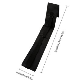 Luckious Brand Pool Secure Cue Protection Bag Case - Lightweight and Portable Carry Bag for 1/2, 3/4 Snooker Billiard Stick Rod, Adjustable Shoulder Strap