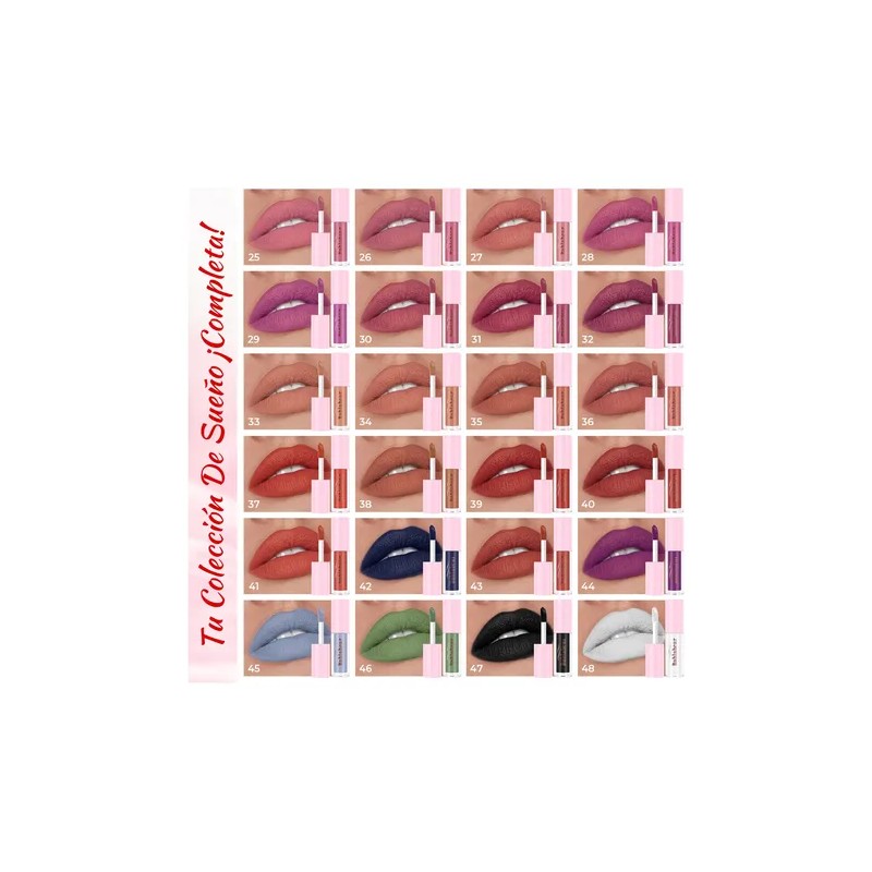 Bablabear Labiales Gloss Maquillaje Para 48 Colors