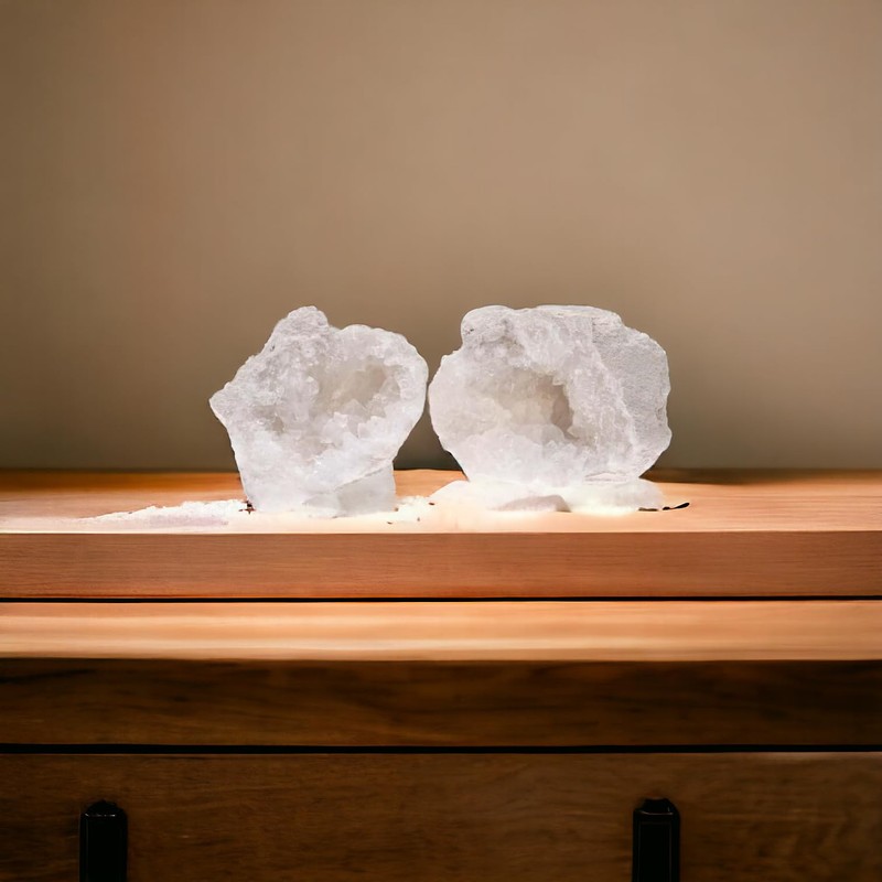 Small Open Quartz Geode