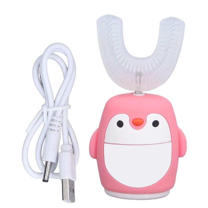 Intelligent U Shaped Toothbrush 360° Oral Cleaning Cartoon Electric Toothbrush