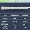 MAZEL High-Performance Rubber Golf Grips, Non-Slip Golf Club Grips Set