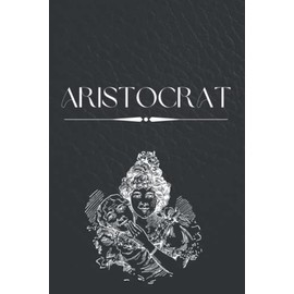 Black Classic Elegant Aristocrat Design Notebook: Blank lined journal notebook | For Writing Notes or Journaling | size 6" x 9" | 120 pages
