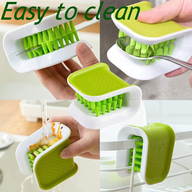 PCTC Brush Knife Cleaner Chopsticks and Fork Cleaning Brush for