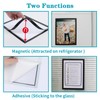 CRUGLA 30 Packs 8.5 x 11 Magnetic Picture Frame Bulk,