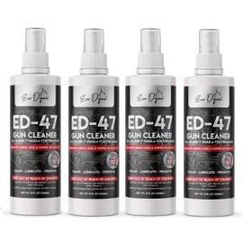 Evo Dyne 4-Pack Gun Cleaner Spray (8oz Per Bottle), Made in USA | All-in-One Gun Cleaner | Gun Lubricant & Cleaner