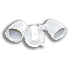 Sigma Engineered Solutions 16754WH Outdoor 2000 Lumens LED Weatherproof Floodlight Kit, White