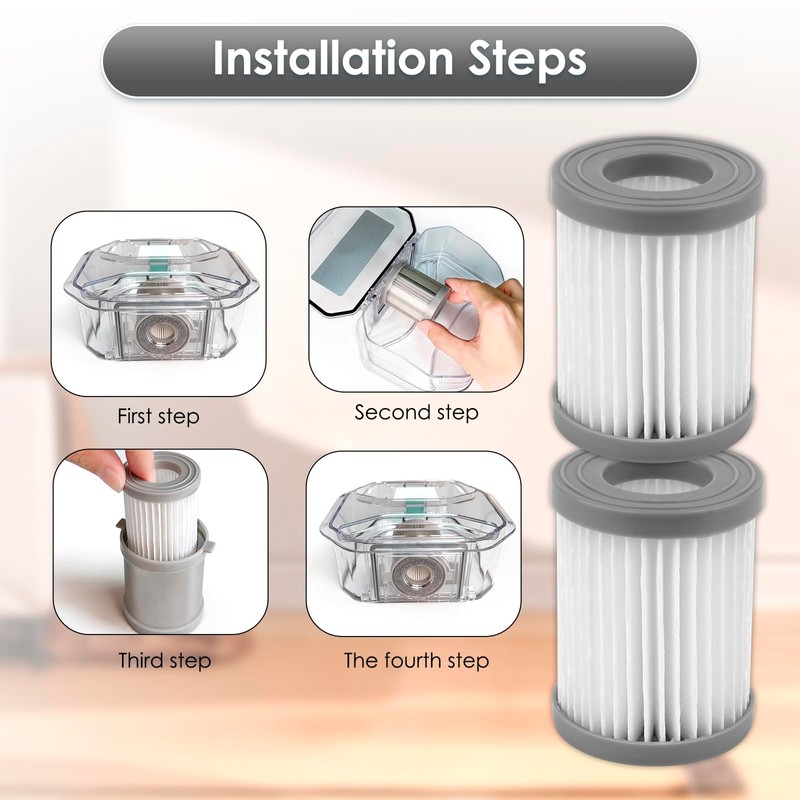 (5 Pack) M320 M320G Replacement HEPA Filters for Lefant M320,