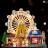 DIY Handcraft Buildings Mini House Kit with LED Lights Christmas
