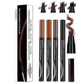 Eyebrow Tint Permanent Eyebrow Eyebrow Color Eyebrow Tattoo Permanent Makeup Eyebrow Eyebrow Pencil Eyebrow Pen (03#Dark Grey)