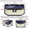 Aootek Solar lights outdoor 182 Leds 2500Lm Solar motion sensor