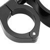 Speedometer Mount, Qiilu Black Aluminium Side Mount Speedometer Relocation Bracket