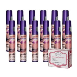 Prosa 12 Piezas Rimel Mascara Pestañas 4 En 1, 1 Jabón 50gr La Artesanal (Maxi-Volumen)