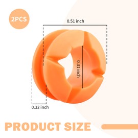 2PCS Transmission Shift Cable Bushing Repair Kit OEM#134193,Shifter Bushing Kit Compatible with Nissan Infiniti Suzuki,Professional Shift Linkage Bushings Car Accessories