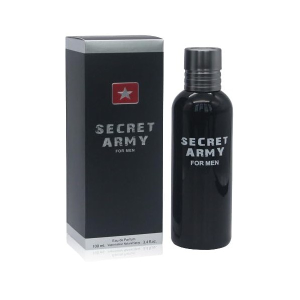 Secret Army Cologne for Men Eau de Parfum 3.4 fl.