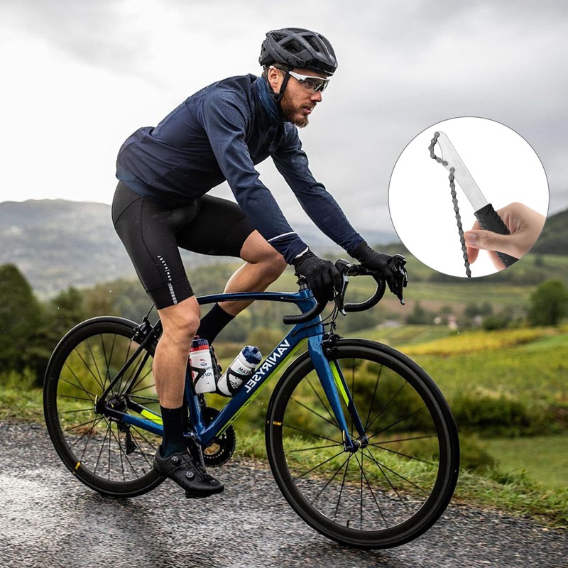 Lunaanda Bicycle Chain Whip Set: Cassette and Sprocket Puller Kit