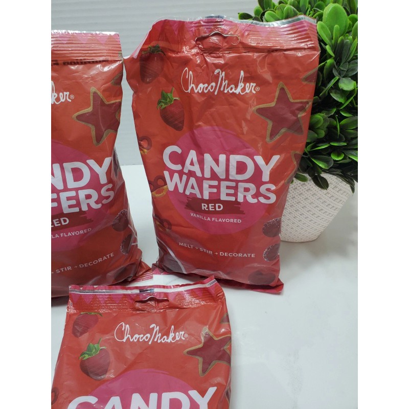 Choco Maker 3 -Choco Maker Candy Wafers RED Vanilla Melt