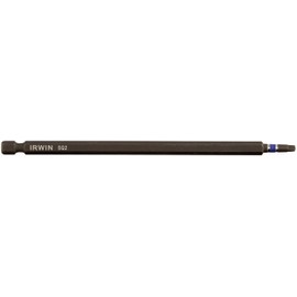 Irwin Tools 1837483 Impact Performance Series Square Recess Power Bit #2, 6"