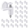 Blulu 24 Pack 3/8 in Nylon Window Screen Clip with