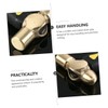 Sosoport Professional Brass Stamping Hammer Round Head Non-Sparking Hand Turned