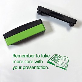 Stackable Remember to Take More Care with Your Presentation Literacy Pre Inked School Teachers Feedback Marking Stamper Stamp 44x13mm Primary Teaching Services