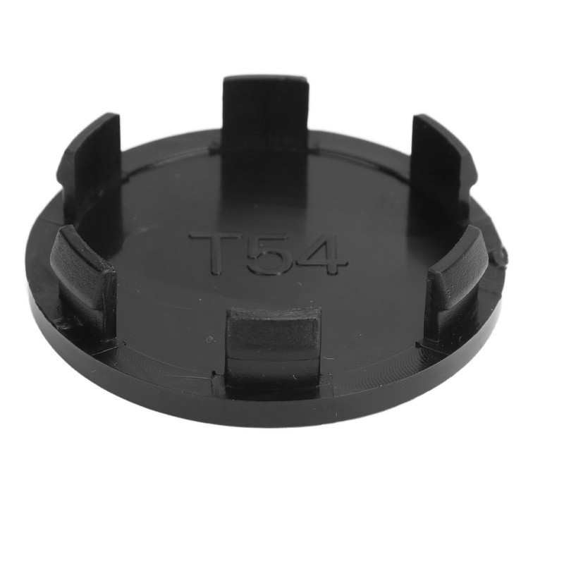 4pcs Wheel Center Caps Plastic Universal Carbon Fiber Style Center