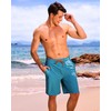difficort Mens Swim Trunks Quick Dry Bathing Suit 9 inch