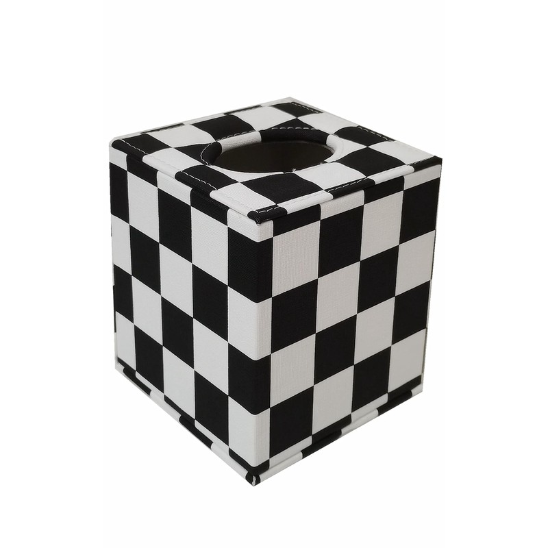 S Forever Cube Tissue Box Holders PU Leather Square Roll