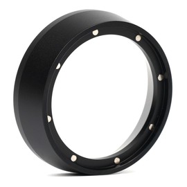 Coffee Dosing Ring 54 mm Magnetic Dosing Funnel for Sage/Breville Portafilter 54 mm Sits On The Outside of The Porta Filter Not Compatible with Espresso Machines Integrated Grinders Black