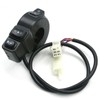 UOIENRT 7/8"22MM Handlebar Switch, Black Handlebar Switch Horn, Plastic Electronic